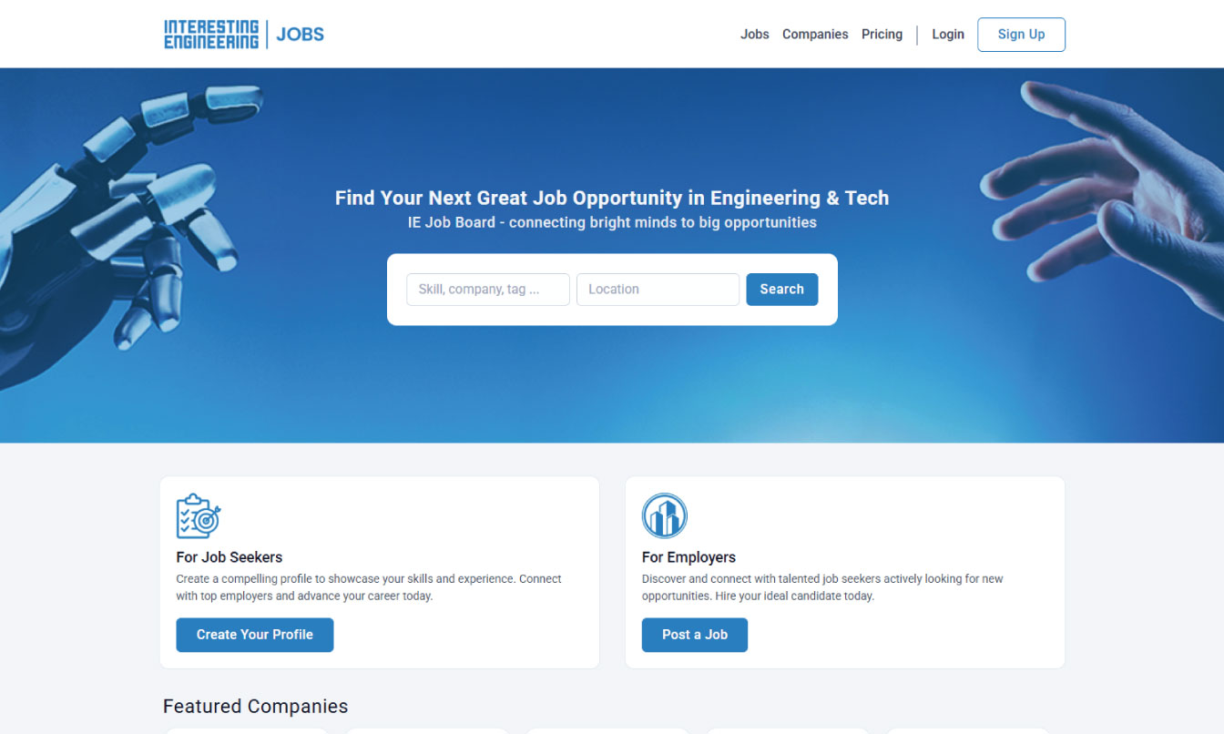 Jobs by InterestingEngineering