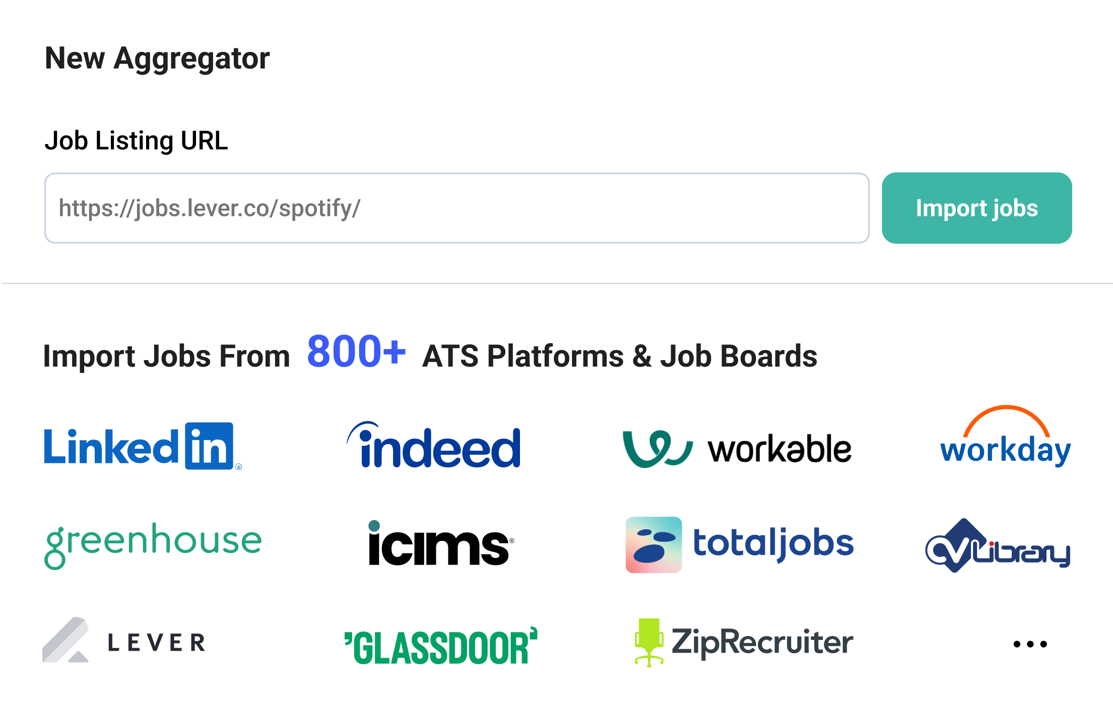 Job Board Customization Interface